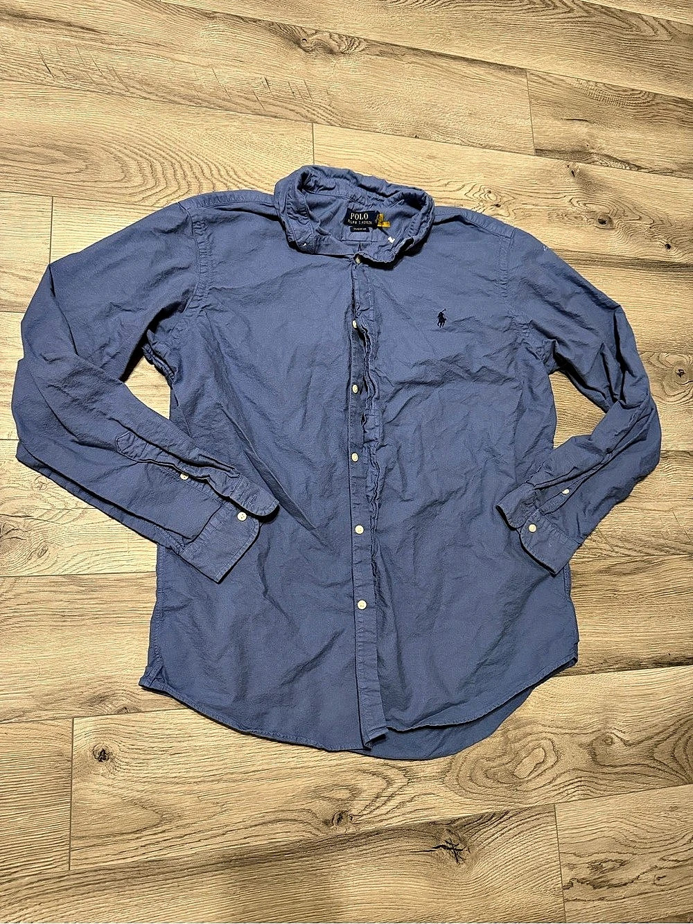 Polo Ralph Lauren Classic Fit Button Down Shirt in Blue Size XL